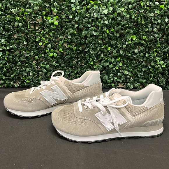 New Balance Shoes - NEW BALANCE 574 CORE SUEDE SNEAKER GREY - 8